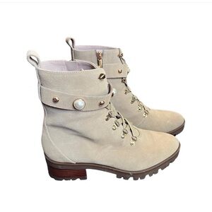 Never worn! Karl Lagerfeld combat boot
